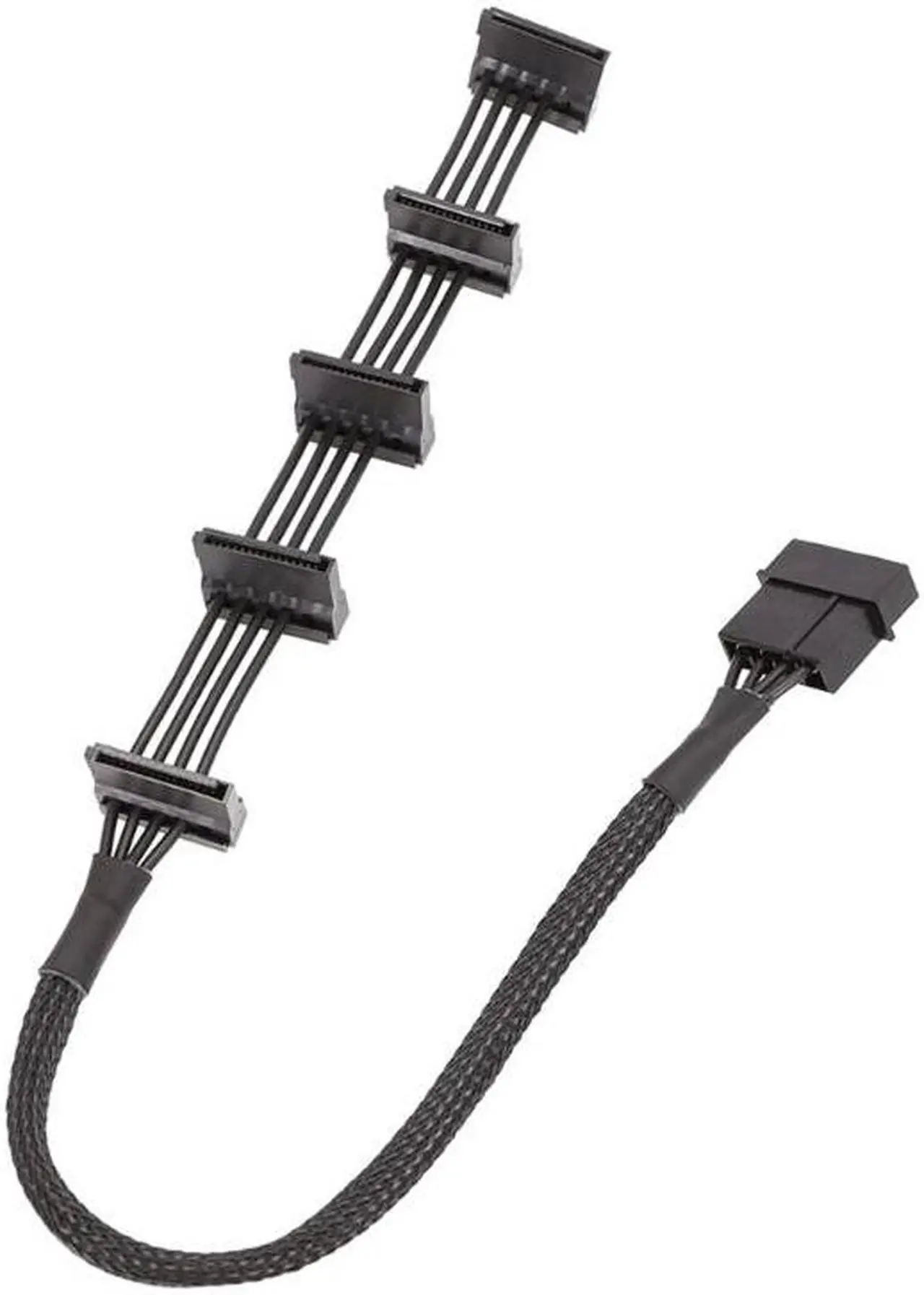 Main image of PC Computer Hard 4Pin Female IDE 1 to 5 Splitter Adapter Converter