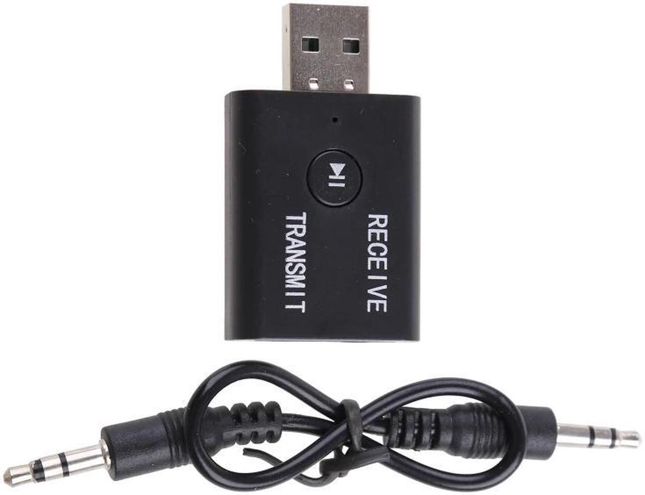 Main image of USB Bluetooth-compatible 5.0 Adapter 2 In 1  Receiver Transmitter 3.5mm AUX