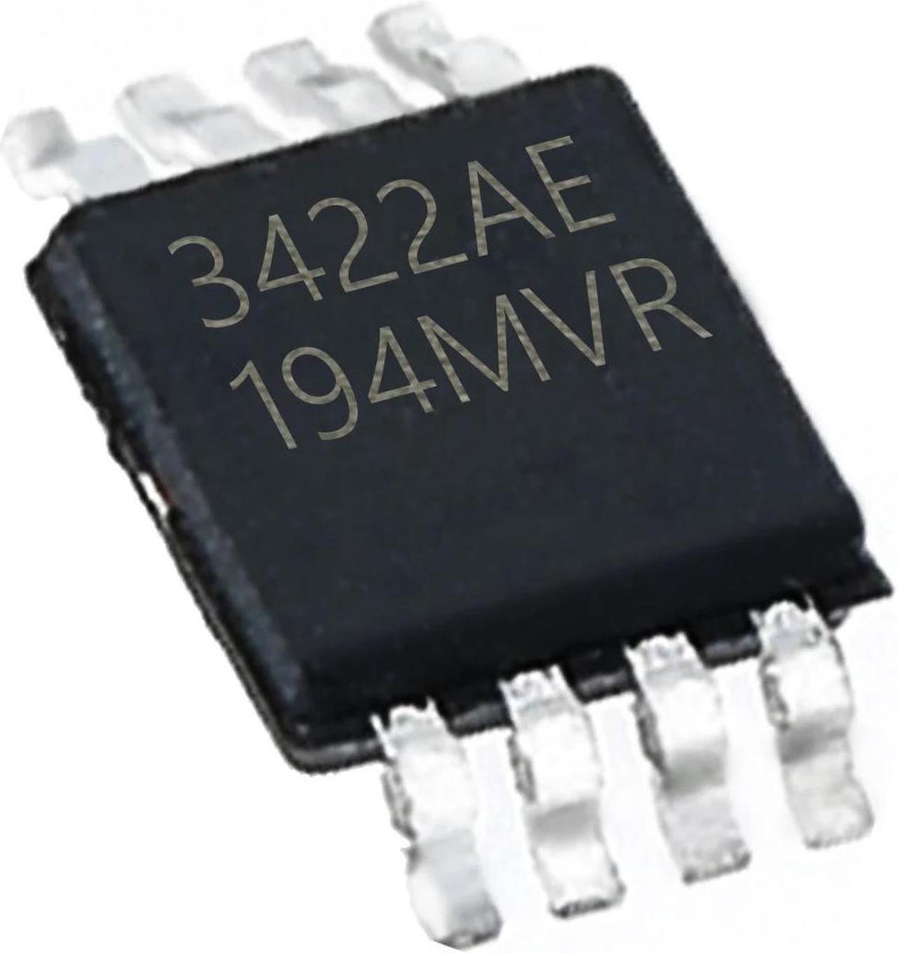 Main image of 2PCS MCP3422A0-E/MS MCP3422 MCP3422A0  SMD  MSOP-8