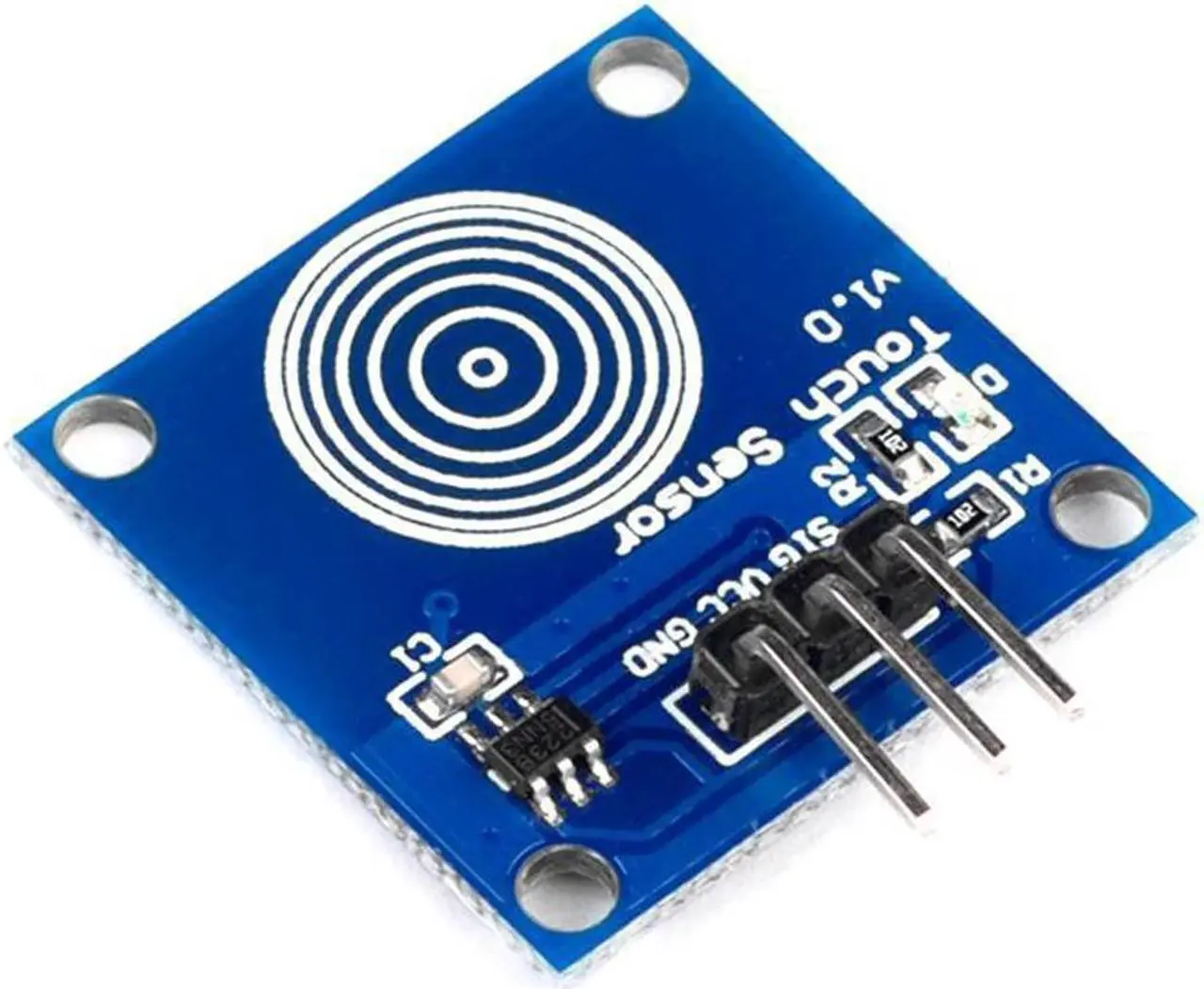 Main image of TTP223 Digital Sensor Module Capacitive Touch Switch Sensor 2-5.5V DC