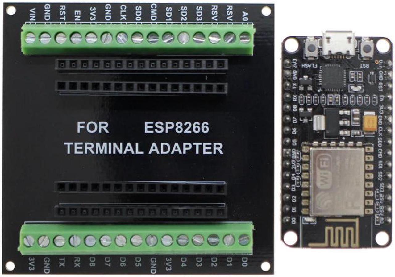 Main image of ESP8266 Expansion Board for ESP8266 ESP-12E GPIO 1 Into 2 Wi-Fi CP2102 Chip MICRO USB Interface NodeMCU Development Board
