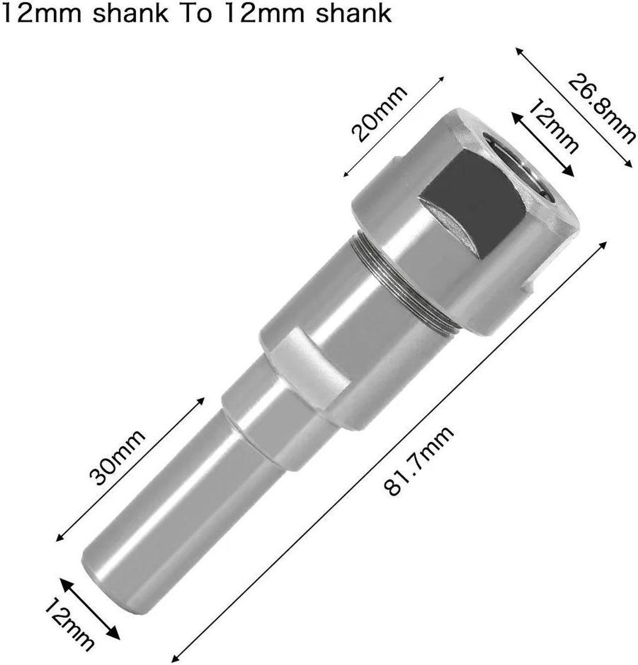 Main image of Extension Rod Shank  Milling Cutter For CNC Wood Carving Router Bit Engraving Machine Extension 12 to 12mm