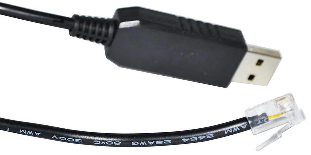 Alt view image 4 of 6 - FTDI FT232RL USB TO RJ11 RJ12 ADAPTER RS232/RS485 CONVERTER SERIAL COMMUNICATION CABLE FOR NORD DRIVE / FREQUENCY INVERTER TO PC (RS232 Signal)
7M Length(8M Length)