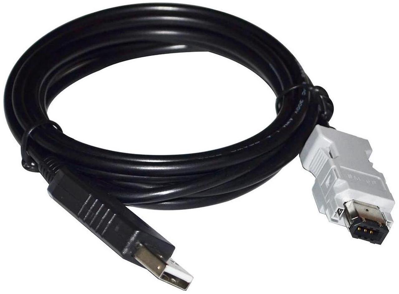 Alt view image 2 of 6 - FTDI USB TO SM-6P ENCODER RS232 SERIAL IEEE1394 COMMUNICATION CABLE FOR SCHNEIDER LXM SERIES SERVO DRIVE CN3 PORT LINK TO PC 
3M Length