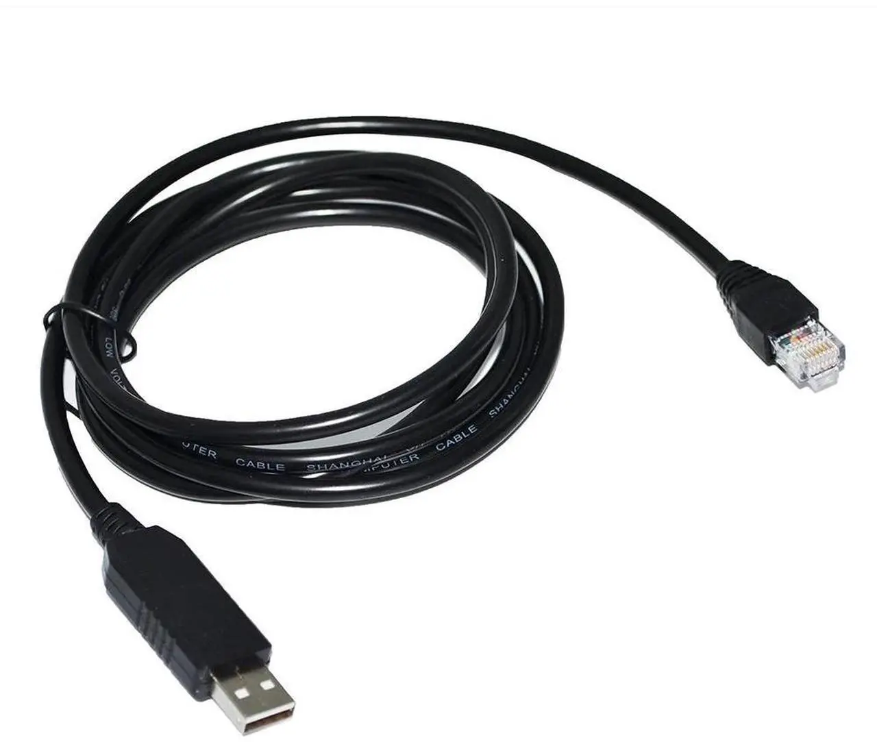 Main image of FTDI USB 2.0 TO RS232 RJ45 CAT5 ADAPTER CONVERTER SERIAL CONSOLE CABLE FOR CISCO H3C HP ARBA HUAWEI ROUTER SWITCH FIREWALL 0.8M Length(3.6M Length)