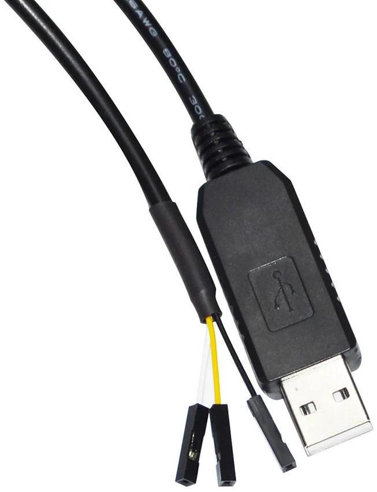 Alt view image 3 of 6 - FTDI FT232RL USB UART TTL 3V3 TO 3P Dupont 3x0.1" Single Pole Connectors TTL-232R-RPi Debug Cable for Raspberry Pi with Txd Rxd (TTL 5V)
1M Length(1M Length)