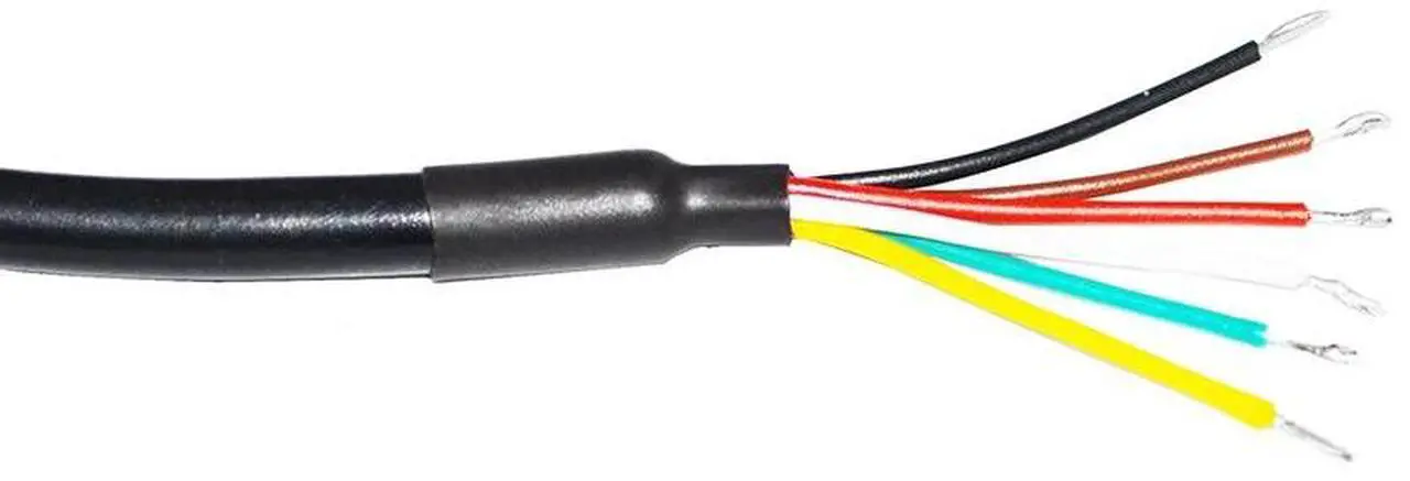 Alt view image 4 of 6 - INDUSTRIAL FTDI FT232RL CHIP USB TO RS232 CONVERTER 6PIN 6P WE WIRE END OPEN SERIAL CABLE COMPATIBLE WITH USB-RS232-WE-1800-BT 
(1.8M Length)