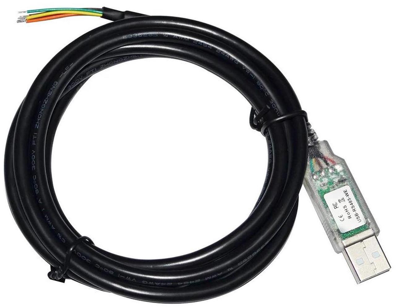Alt view image 2 of 6 - INDUSTRIAL FTDI FT232RQ CHIP USB TO RS485 CONVERTER 6 CORE WIRE END CABLE COMPATIBLE USB-RS485-WE-1800-BT GND DATA A+ B- 120R (1.8M Length)