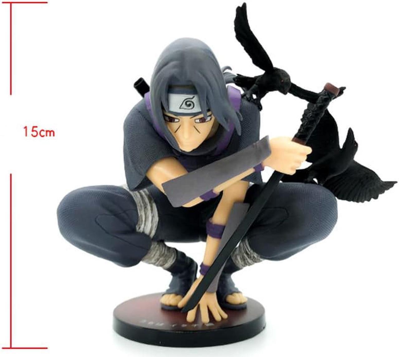 Alt view image 2 of 6 - 18cm 1PC Hot Anime Naruto Series Anbu Crouching Itachi Action Figure Model Doll Cartoon Children's Toys Decoration Ornament(NO BOX)