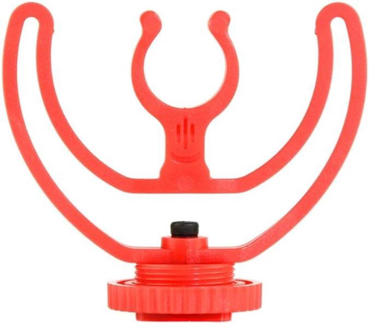 1pcs Universal Microphone Holder Cold Shoe Mount Plastic Microphone Adapter Shot