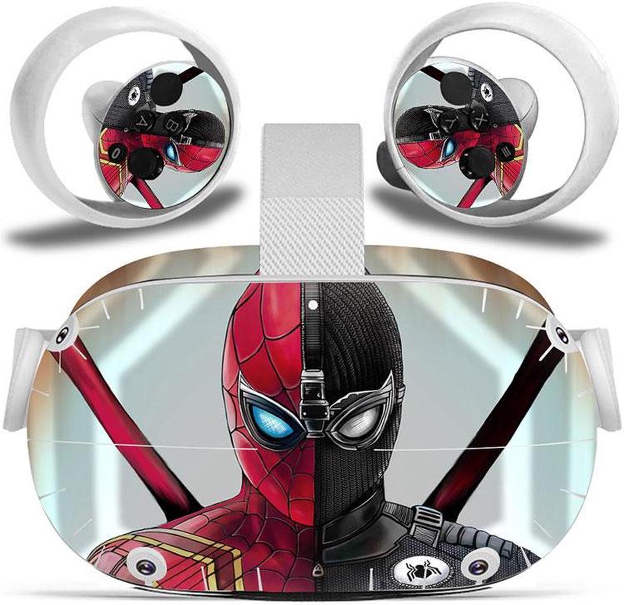 Iron man Vinyl Skin Sticker for Oculus Quest 2 VR Sticker Headset Virtual Reality Decals Protective PVC Skin(TN-OQVR2-0086)