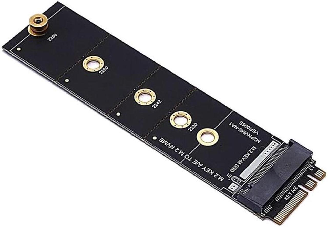Alt view image 3 of 5 - Wireless M.2 A/E Key Slot To M.2 M Key Wifi Bluetooth-compatible Adapter For NVMe PCI Express SSD Port