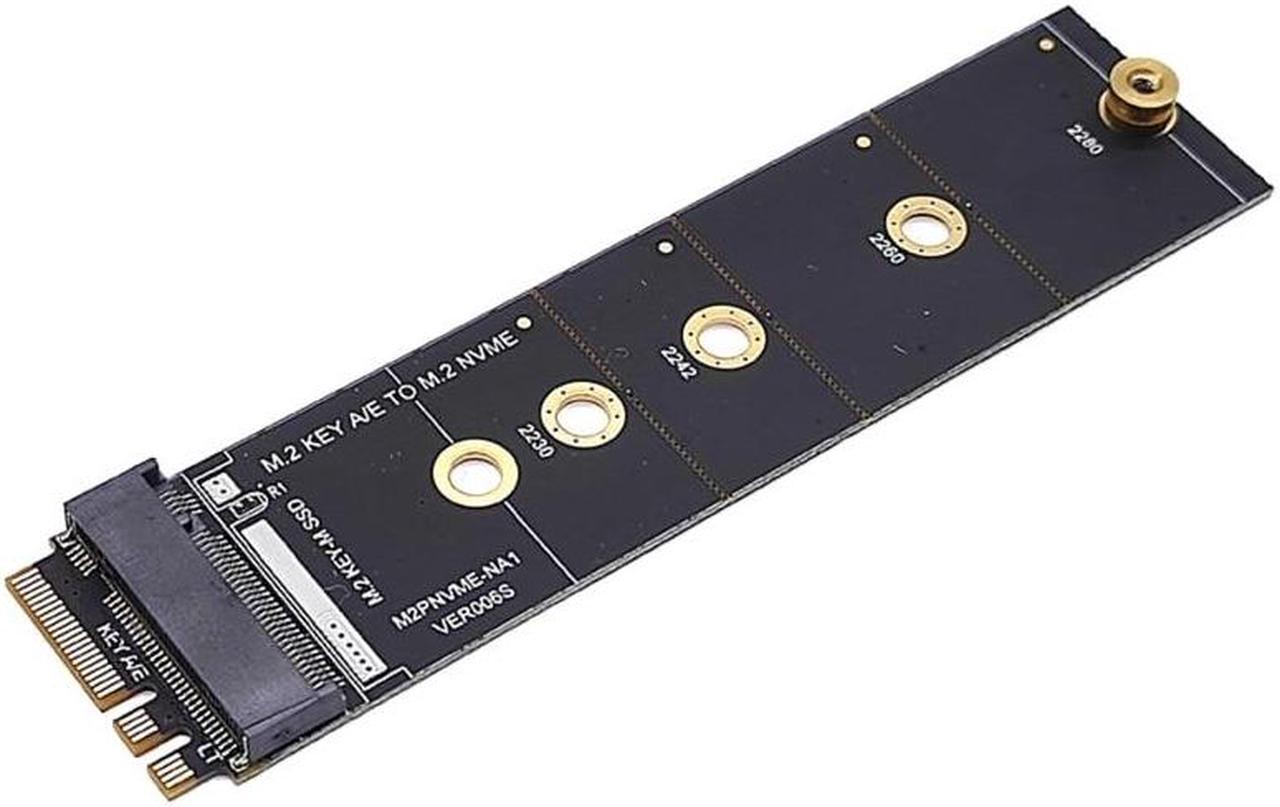 Alt view image 4 of 5 - Wireless M.2 A/E Key Slot To M.2 M Key Wifi Bluetooth-compatible Adapter For NVMe PCI Express SSD Port