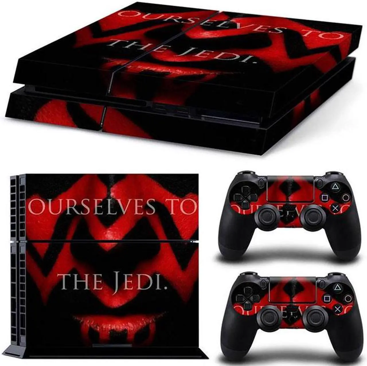 Main image of Star Wars Vinyl Game Console Skin Sticker for PS4 PS 4 Controller GamePad Printing Full Protective Film Para (TN-PS4-8037)