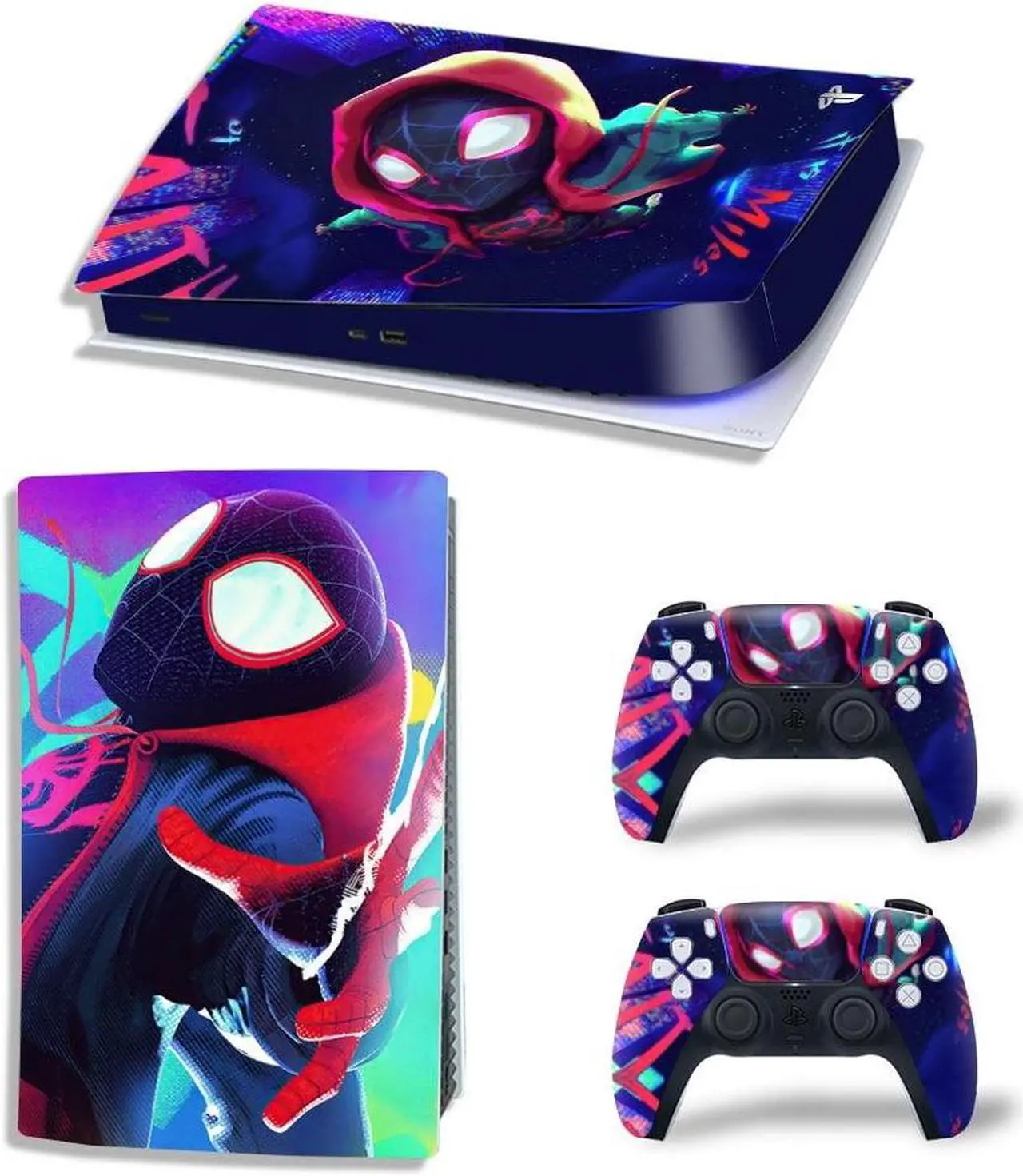 Main image of Vinyl Skin Sticker For PS5Digital PS5 Game Console Game Handle Full Cartoon Protective Film(TN-PS5Digital-4279)