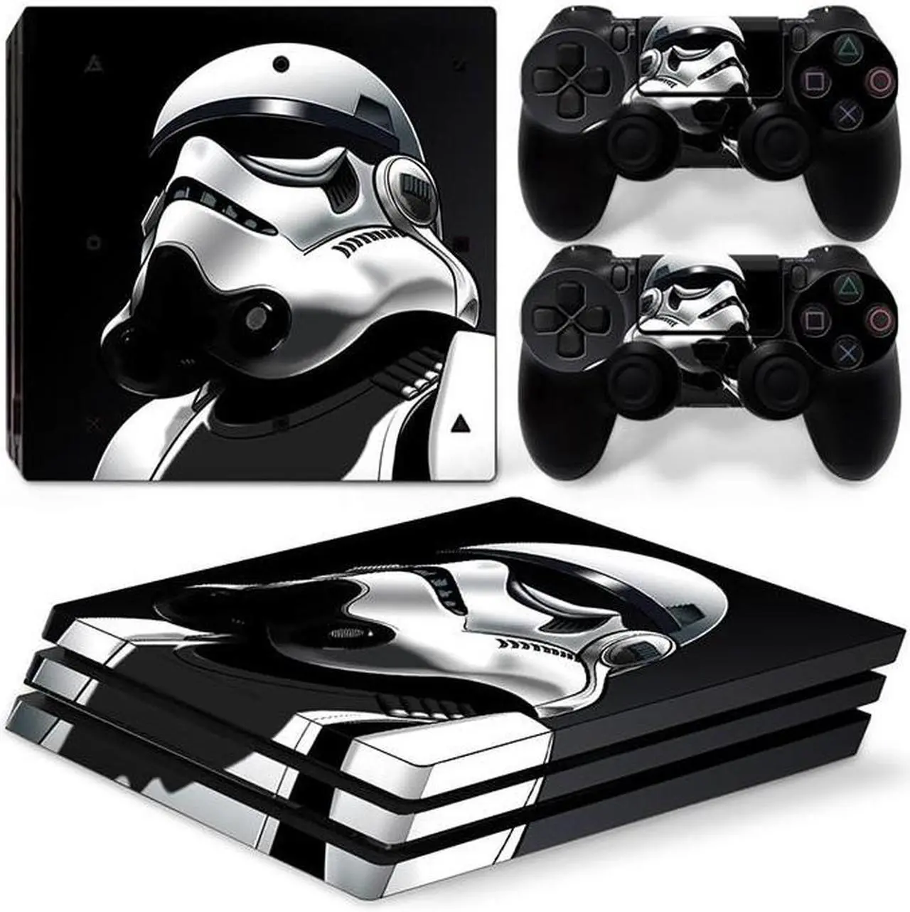 Main image of Star Wars Vinyl Skin Sticker Protective Film for PS4 P S 4 Pro Console 2 Controllers Decal Game Accessories(TN-P4Pro-0059)