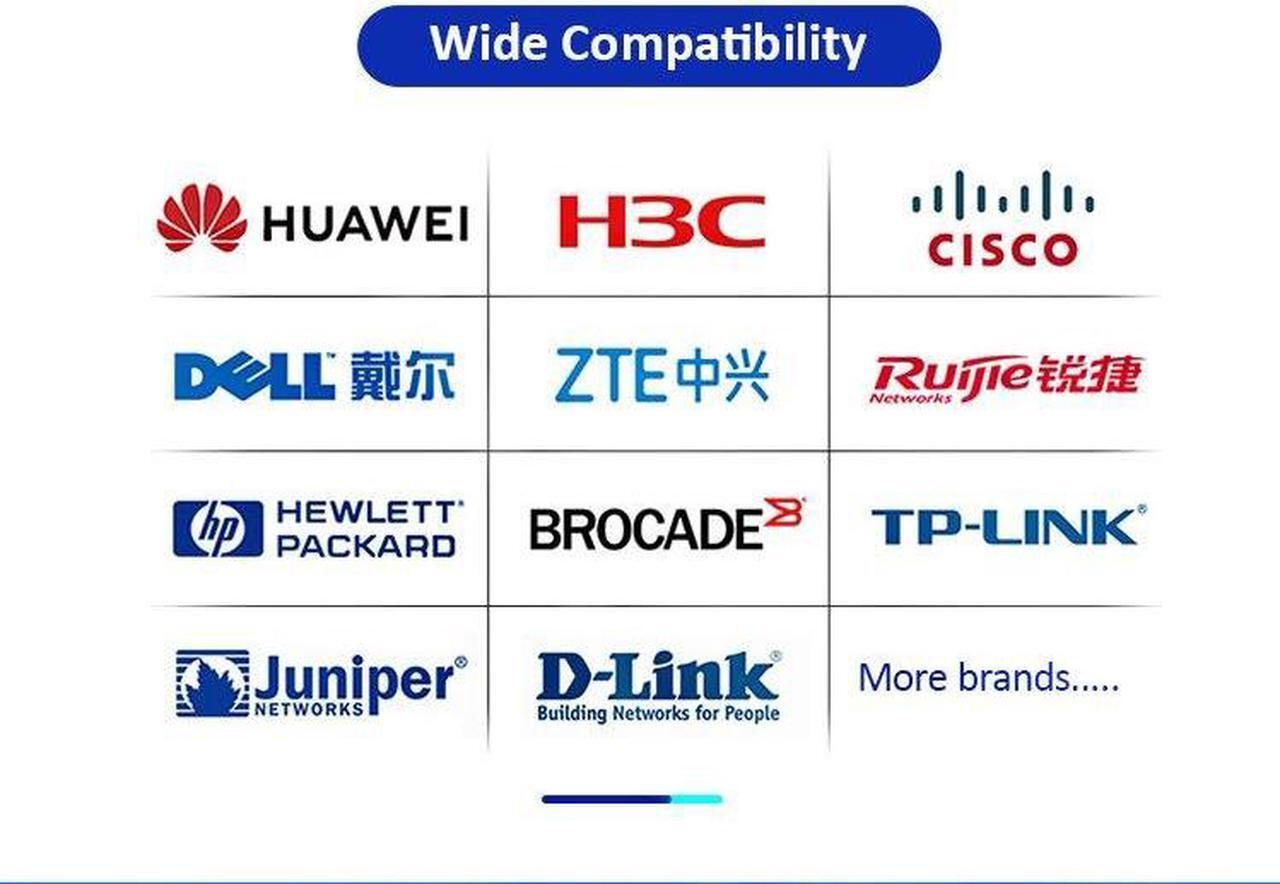 Alt view image 6 of 6 - 1000BASE-EZX SFP 1550nm 100km DOM Duplex LC SMF Single Mode Fiber Optical Transceiver Module
