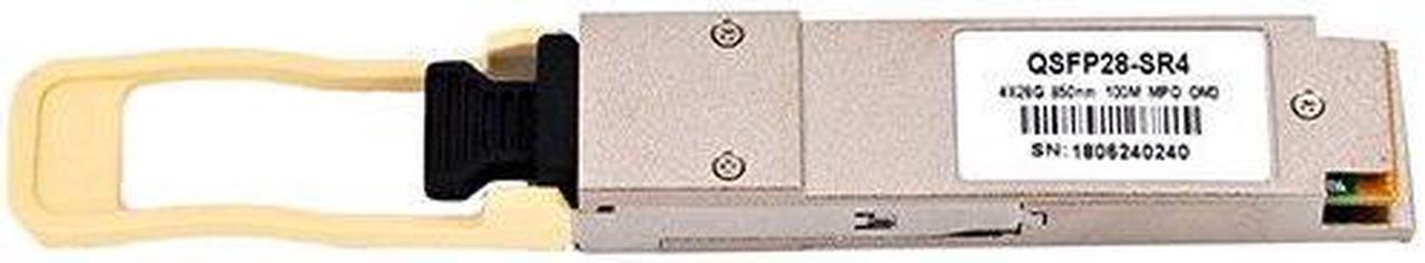 Alt view image 2 of 5 - QSFP28 SR4 100Gb/s 100m MPO DDM TRx 850nm 100m