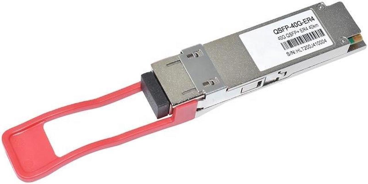 Alt view image 2 of 6 - QSFP-40G-ER4 Transceiver Module 40gbps QSFP+ ER 1310nm 40km 40g Switch Ethernet