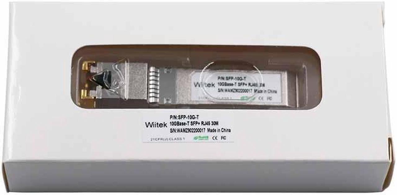 Alt view image 5 of 6 - Good price Ubiquiti UF-RJ45-10G Compatible 10GBASE-T SFP+ Copper RJ-45 30m Transceiver Module