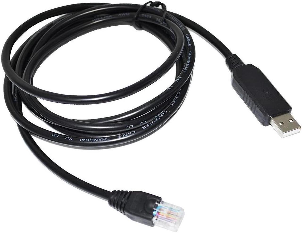 FT232RL CHIP USB TO RJ45 RS485 CONVERTER SERIAL COMMUNICATION CABLE FOR US3000 TO PC HOST/INVERTER (US3000)
Cable length:(3M)