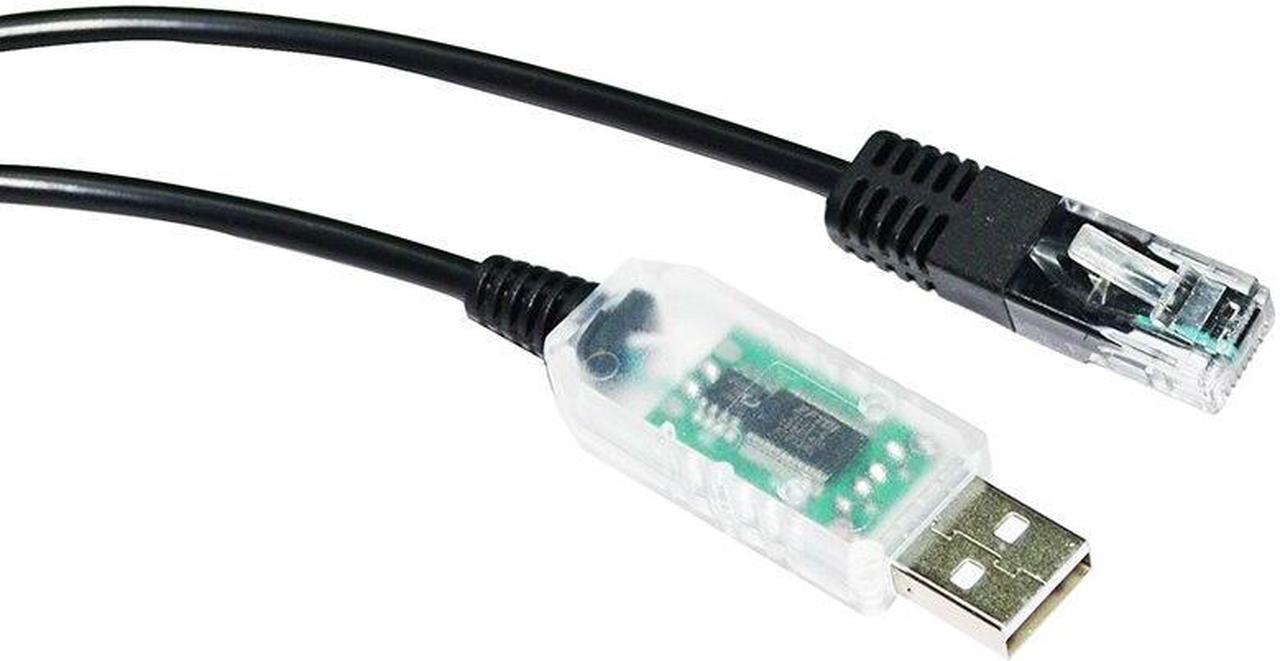 FT232RL CHIP USB TO RJ45 RS485 CONVERTER SERIAL HOST COMMUNICATION CABLE FOR SOL-ARK SUN HYBRID SOLAR MPPT INVERTER TO PC Cable length:(1.8m)
(Transparent USB Case)