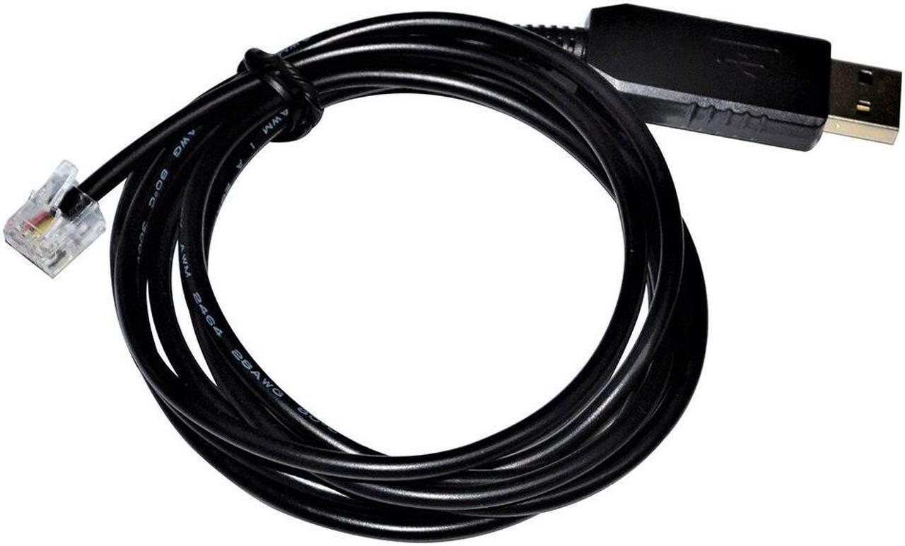Main image of FT232RL USB TO RS485 RJ11 RJ12 PLUG ADAPTER SERIAL COMMUNICATION CABLE FOR TSINO-DYNATRON COOLDRIVE CR/RC/R SERIES SERVO Cable length:(1.8m)