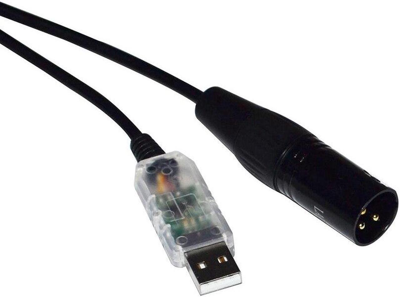 Alt view image 2 of 2 - FT232RL USB TO XLR 3PIN MALE ADAPTER CONVERTER RS485 SERIAL CABLE FOR MARANI AUDIO PROCESSING DEVICE DPA-A DPA240P DPA260P (Color C)
Cable length:(8M)