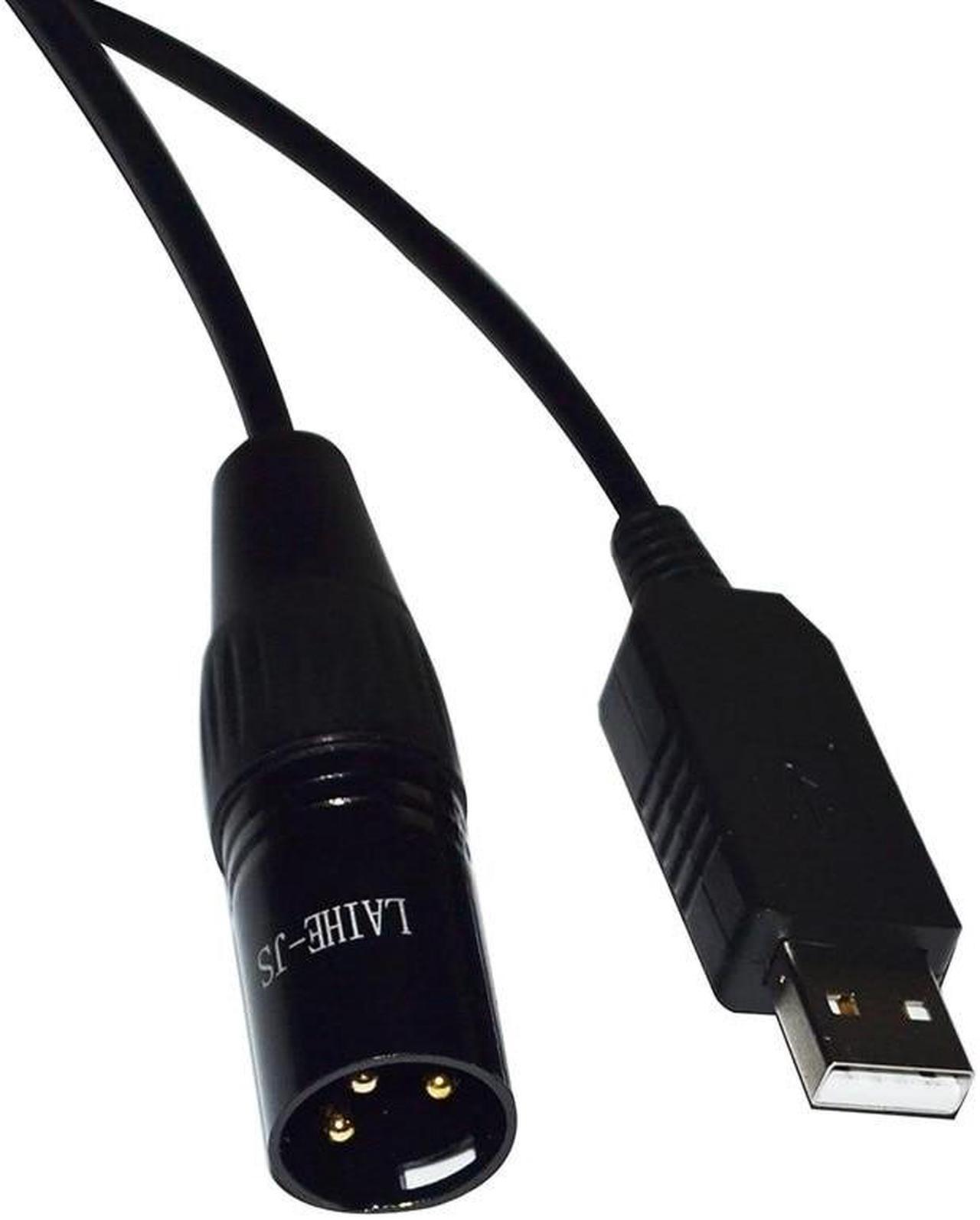 Alt view image 2 of 2 - FT232RL USB TO XLR 3PIN MALE ADAPTER CONVERTER RS485 SERIAL CABLE FOR MARANI AUDIO PROCESSING DEVICE DPA-A DPA240P DPA260P (Color D)
Cable length:3m