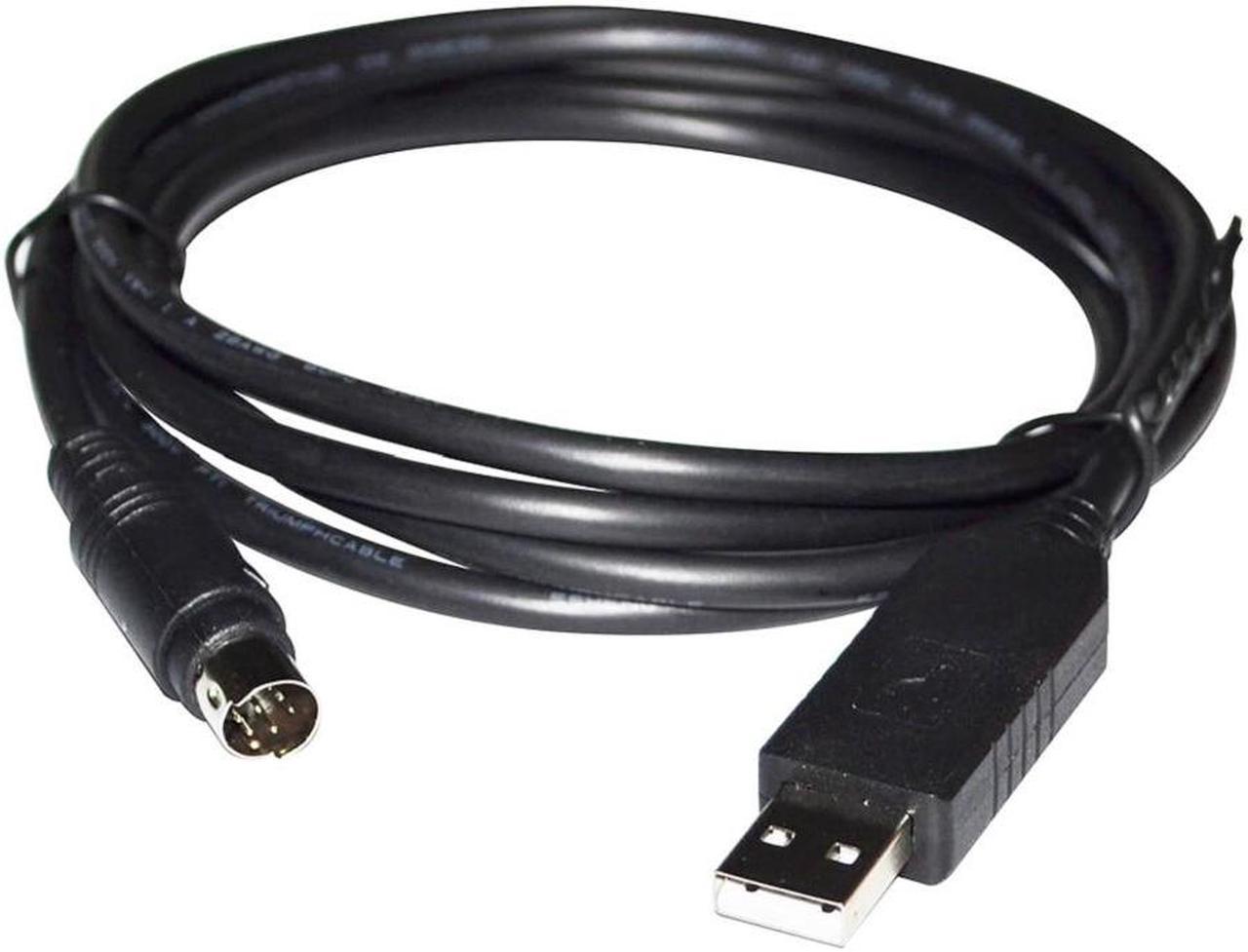 FT232RL CHIP USB RS232 TO MD8 MINI DIN 8P PROGRAM CABLE FOR  RADIO STATION PG-5G PG-5H TM-D710 TM-V71 RC-D710 (FT232RL Chip)Cable length:5M