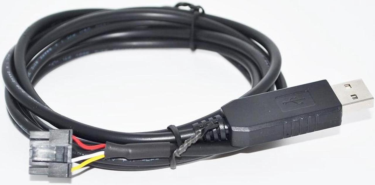 FT232RL USB RS232 TO 1X5PIN 3.0MM PITCH MOLEX COMMUNICATION CABLE WITH FEMALE HOUSING P/N: 0436450500 Terminal: 0430300007 (FT231XS Chip)
Cable length:3m