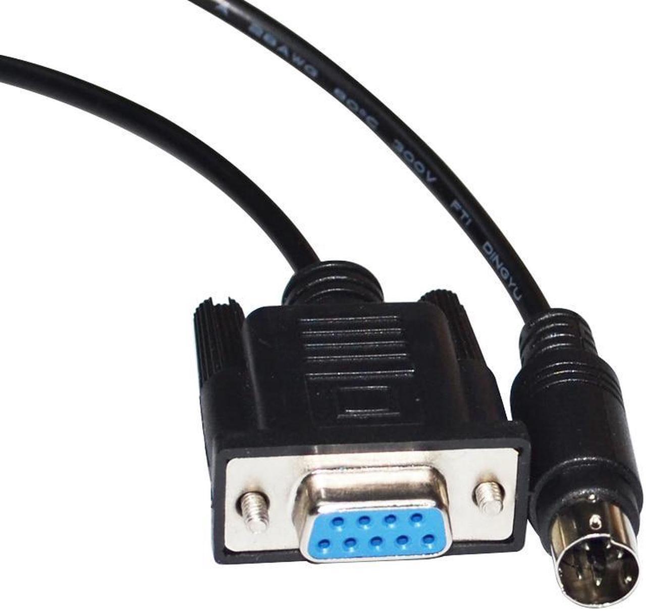 FT232RL USB TO MINI DIN 4 PIN MD4 ADAPTER RS232 SERIAL COMMUNICATION CABLE FOR TAKAHASHI TEMMA CONNECTION TO PC (DB9-MINI DIN)
Cable length:(8M)