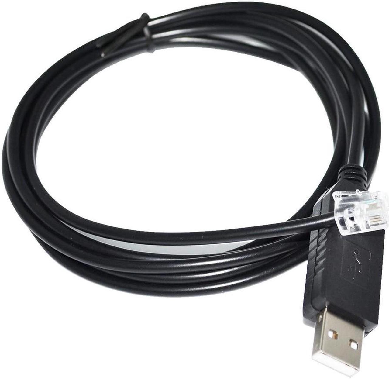 USB TO RJ9 RJ11 4P4C ASIAIR TO GO2NOVA  CABLE, ASIAIR TO IOPTRON EQUATORIAL I/O HC KABLE FOR IEQ30 IEQ45 ZEQ25 CEM25P (FT232RL Chip)
Cable length:1M