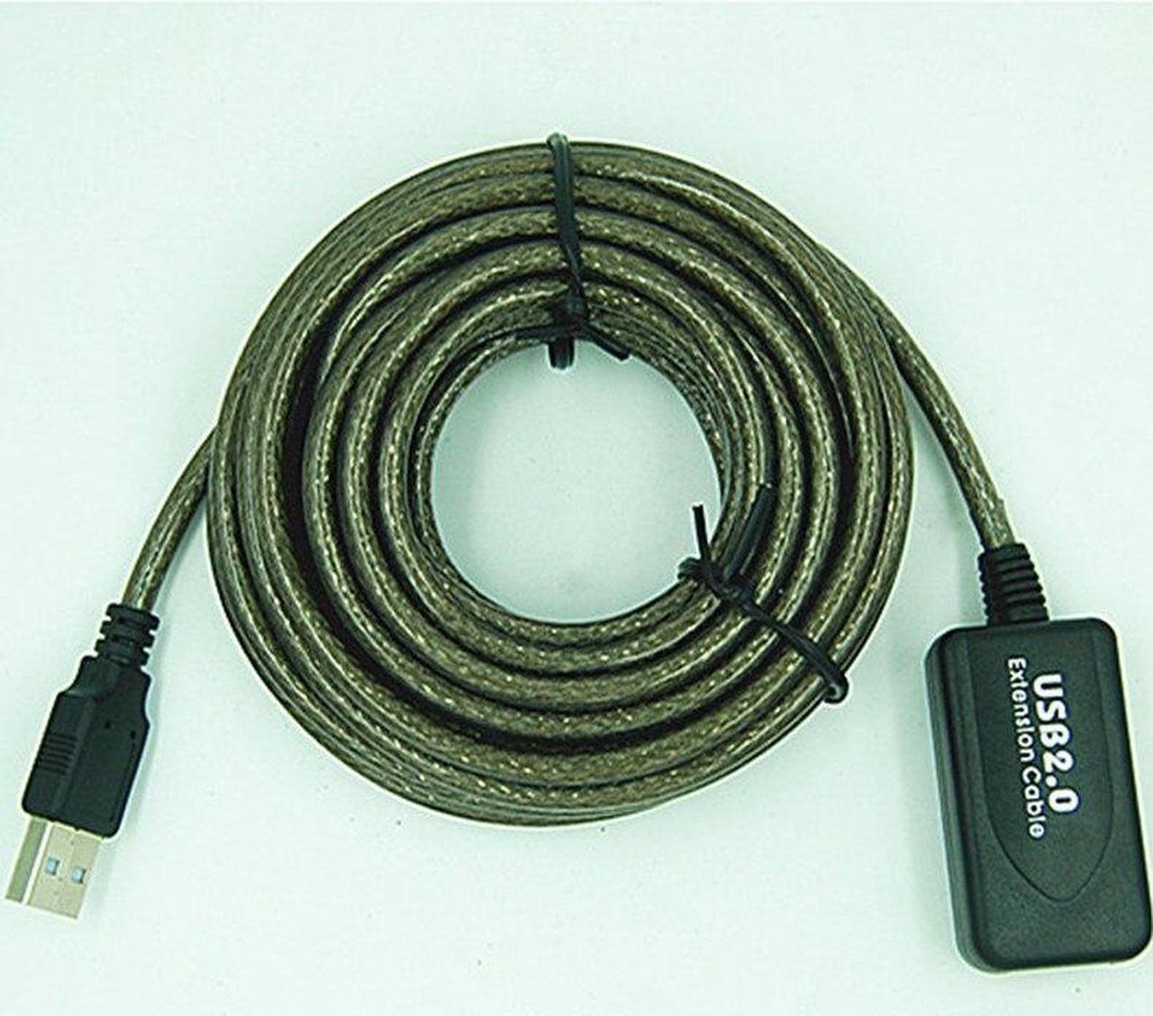 Universal USB extension cable with chip barcode scanner (5 M)