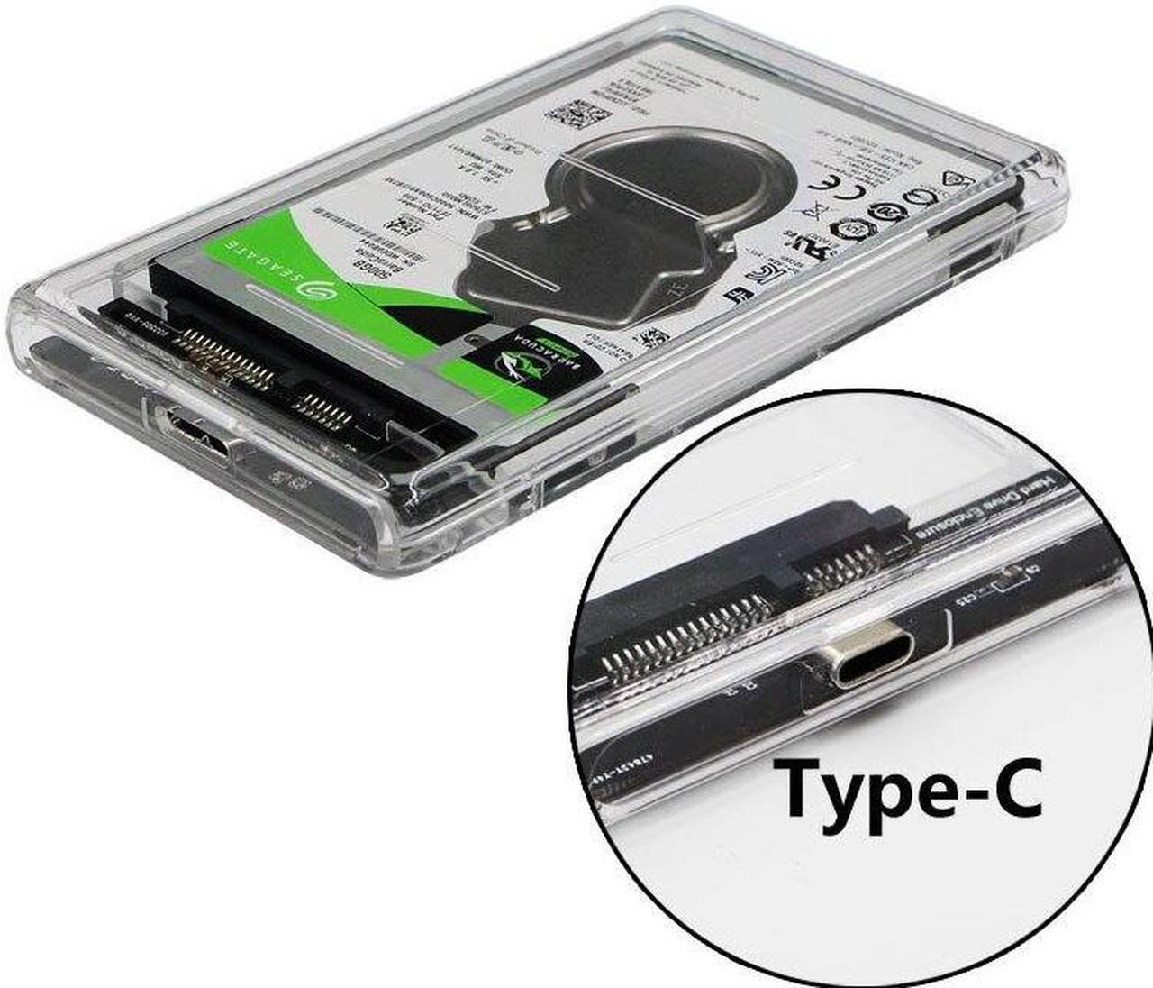Main image of 2.5 Inch HDD Enclosure SATA 3.0 To USB 3.0 5 Gbps 6TB Support UASP HD External SSD Hard Drive Case Mobile Box Hard Disk Adapter
