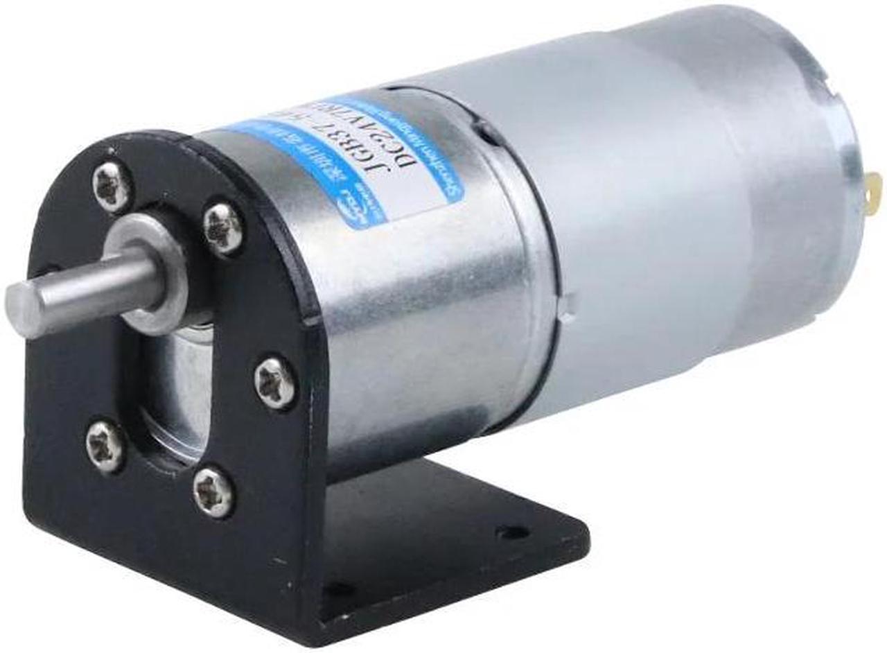 545 Micro DC Gear Motor 12V 12RPM Adjustable Speed Large Torque Gear Slow Speed Low Speed Small Motor Motor DC Electric Motor