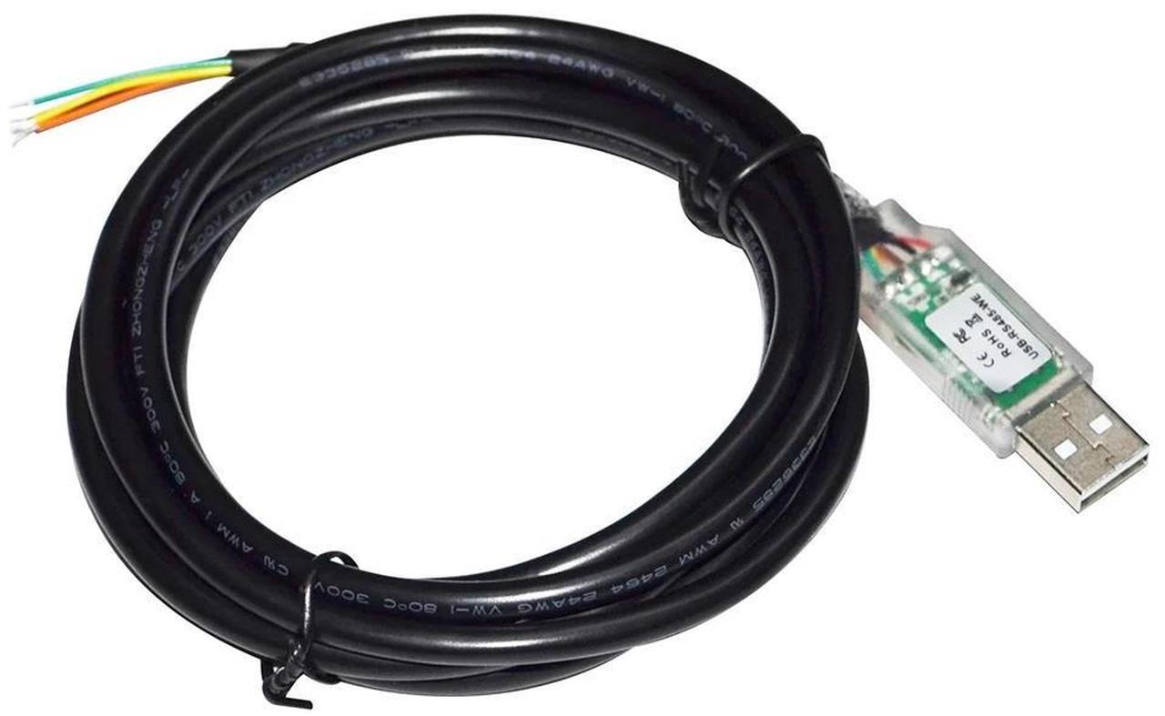 Main image of INDUSTRIAL FTDI FT232RQ CHIP USB TO RS485 CONVERTER 6 CORE WIRE END CABLE COMPATIBLE USB-RS485-WE-1800-BT GND DATA A+ B- 120R (1.8M Length)