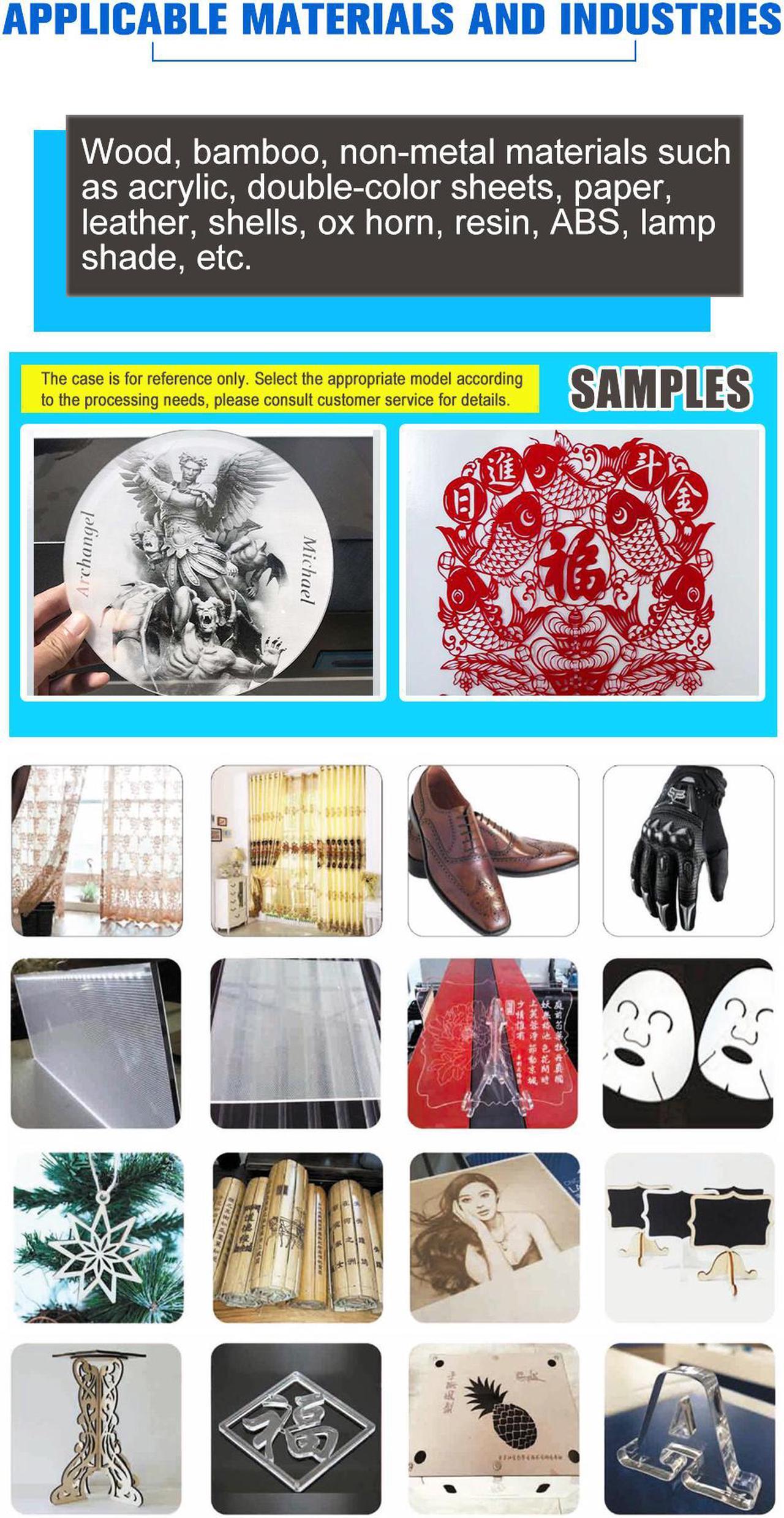 Alt view image 3 of 7 - Reci 150W CO2 Laser Cutting Machine 1390 Acrylic/Wood/ABS Laser Engraver/Cutter