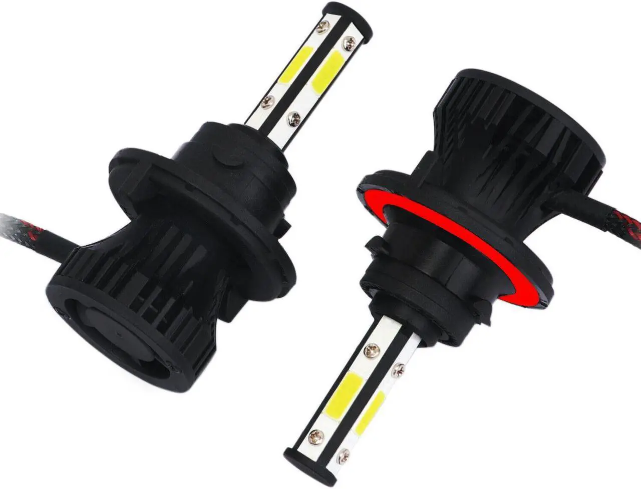 Alt view image 2 of 6 - For Dodge Durango 2004-2009 6000K Combo LED Headlight High/Low + Fog Light Bulbs