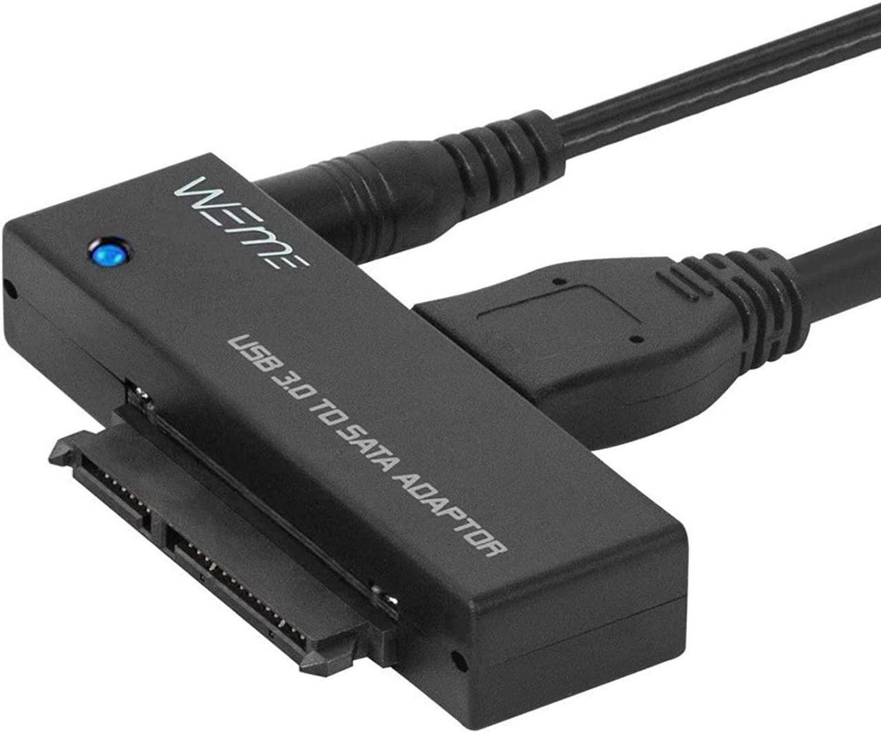 Main image of USB 3.0 to SATA Converter Adapter for 2.5 3.5 Inch Hard Drive Disk SSD HDD Power Adapter and USB 3.0 Cable Included
