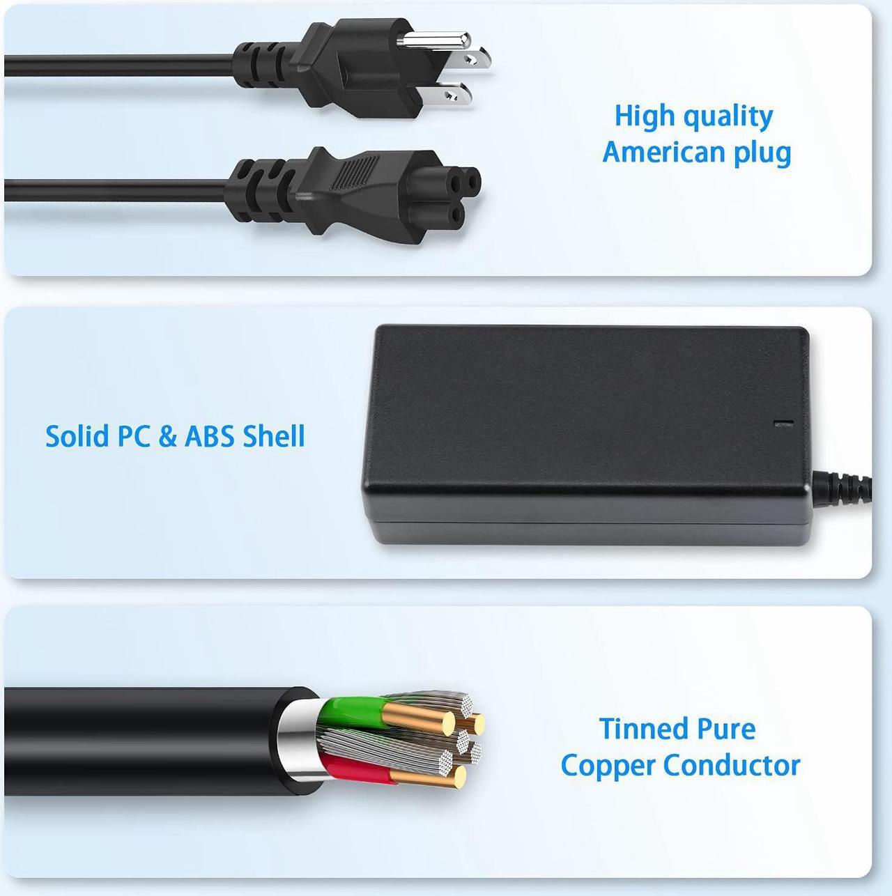 Alt view image 5 of 6 - 65W USB C Type-C AC Adapter Power Cord ADLX65YDC2A for Lenovo ThinkPad E580 E480 X1 X1 Carbon 5th 6th 7th Gen X280 X390 Yoga L490 L590 Laptop AC Power Adapter Supply Cord