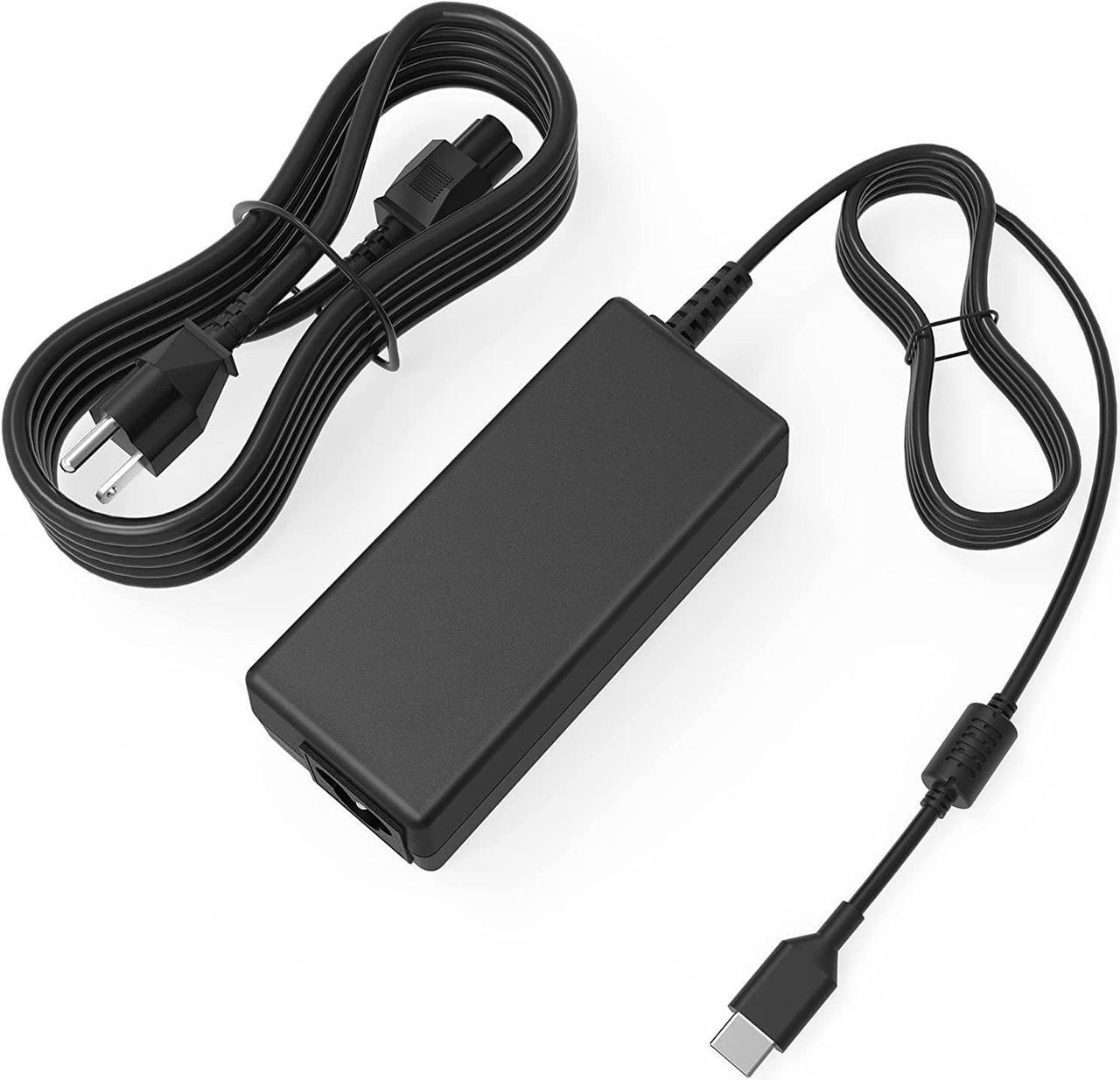 Main image of 45W USB C   Replacement Hp Dell Lenovo Asus Acer Google chromebook Charger Fast Charging Type C AC Adapter Power Cord Supply