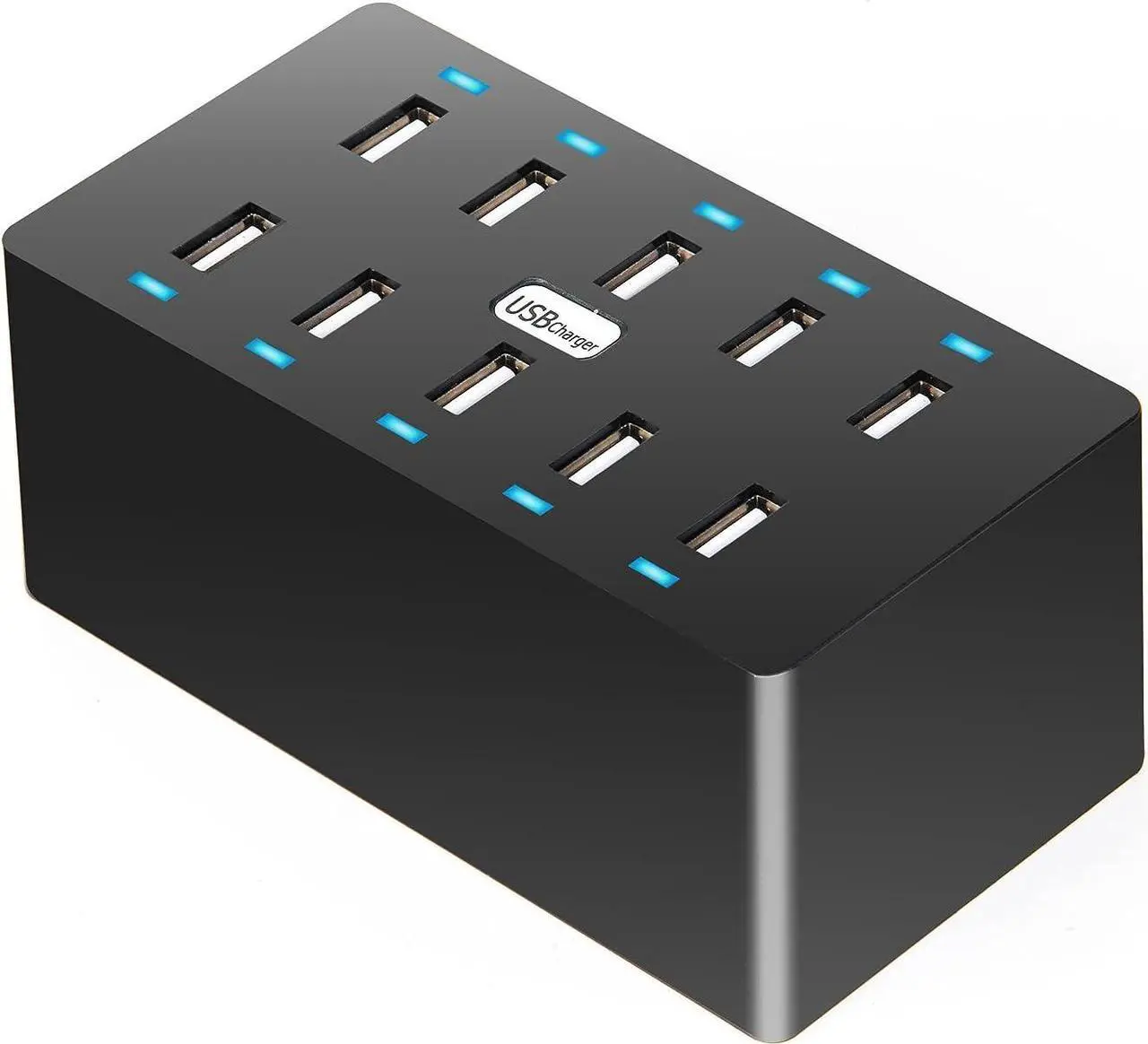 Main image of 10 Ports Wall Charger, 50W 10-Port Family-Sized Desktop USB Rapid Charger,Multiple Charging Station,Compatible with Smartphones and Other USB Charging Devices
