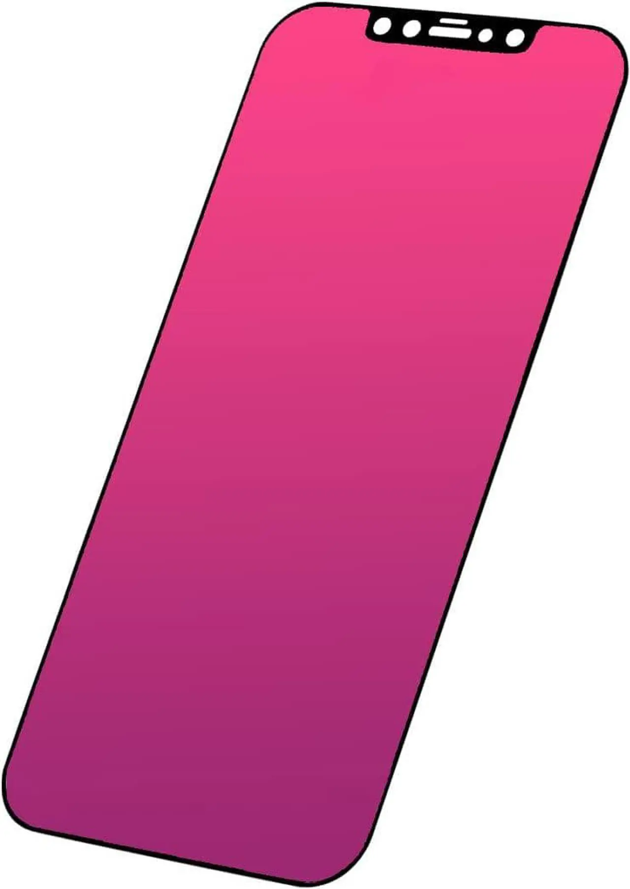 Main image of EGKimBa Privacy Screen Protector compatible with iPhone 11 /iPhone XR, 6.1 inch Gradient Colorful Electroplated Anti-Spy Anti-Blue Light Easy Installation Tempered Glass, Welcome to consult