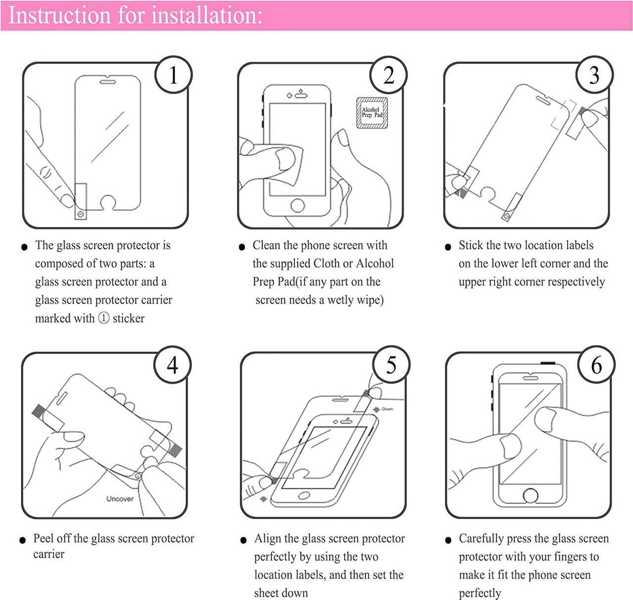 Alt view image 7 of 7 - Ailun for Apple iPhone 11 Pro/iPhone Xs/iPhone X Screen Protector,3 Pack, 5.8 Inch Display, Tempered Glass 2.5D Edge Work Most Case [NOT for iPhone 11 6.1 inch]