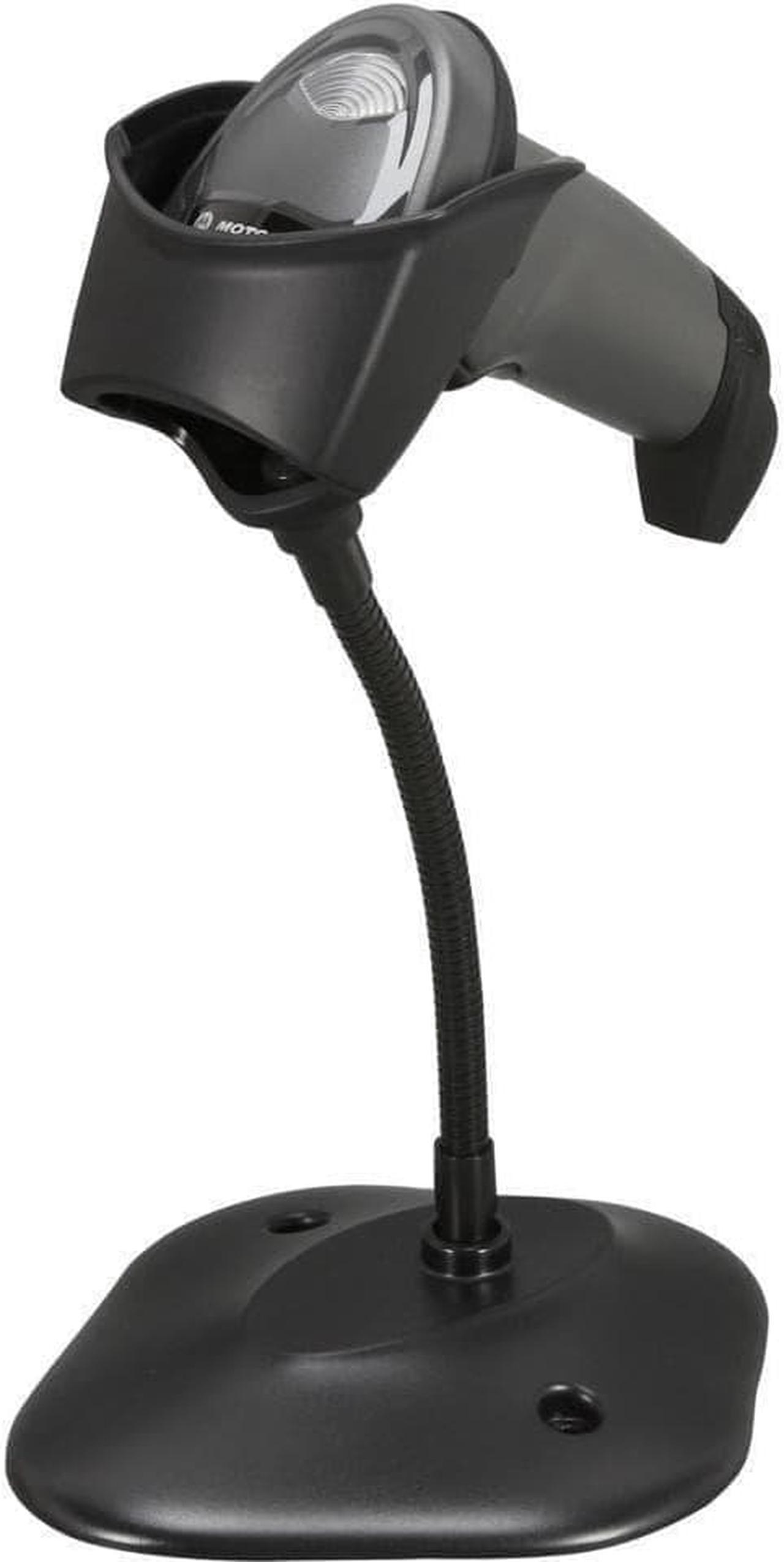 Motorola Symbol DS4308-HD7U2100SGW DS4308 Series High Density 2D Imager Barcode Scanner USB Kit with Stand