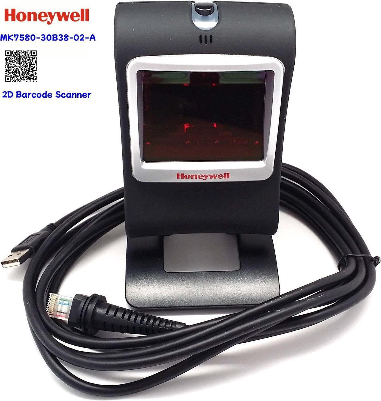 Honeywell MK7580-30B38-02-A Barcode Scanner 1D 2D Area-Imaging Reader USB Cable Kit