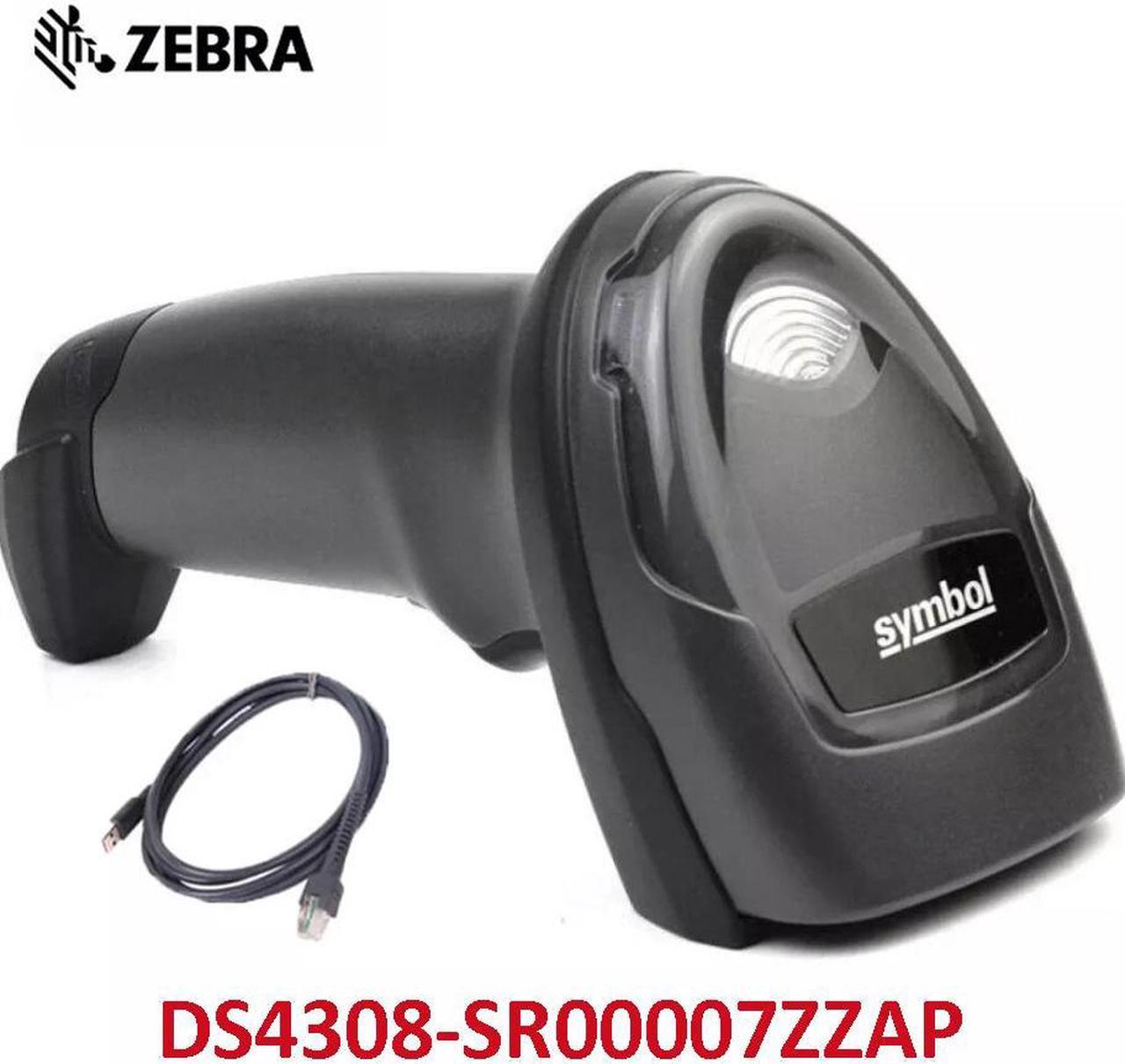 1D/2D Wired Barcode Scanner DS4308-SR00007ZZAP Digital Handheld Code Reader with USB Cable