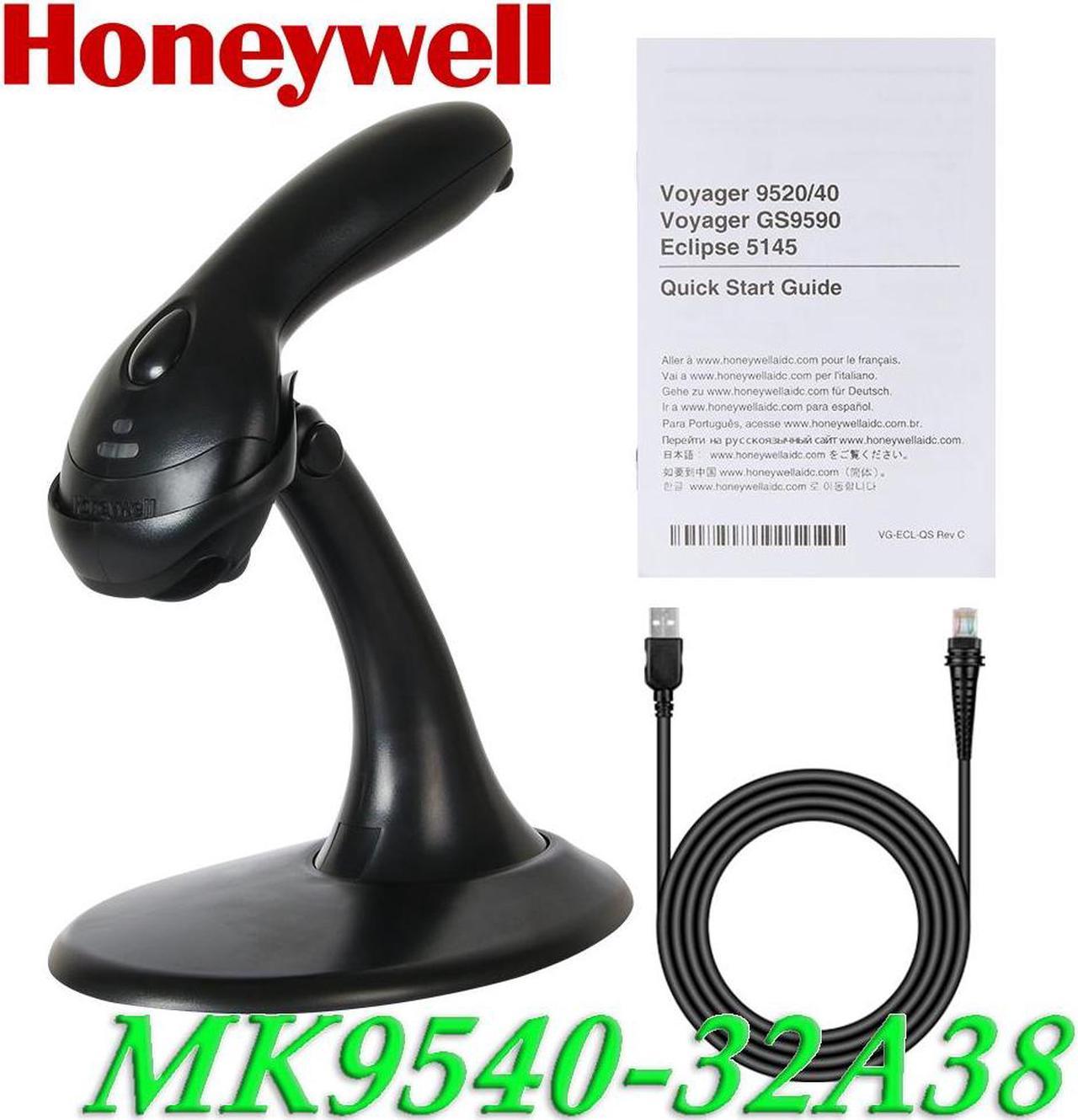 Honeywell VoyagerCG MK9540-32A38 Handheld Bar Code Scanner 1D Bar Code Reader with USB Cable and Stand