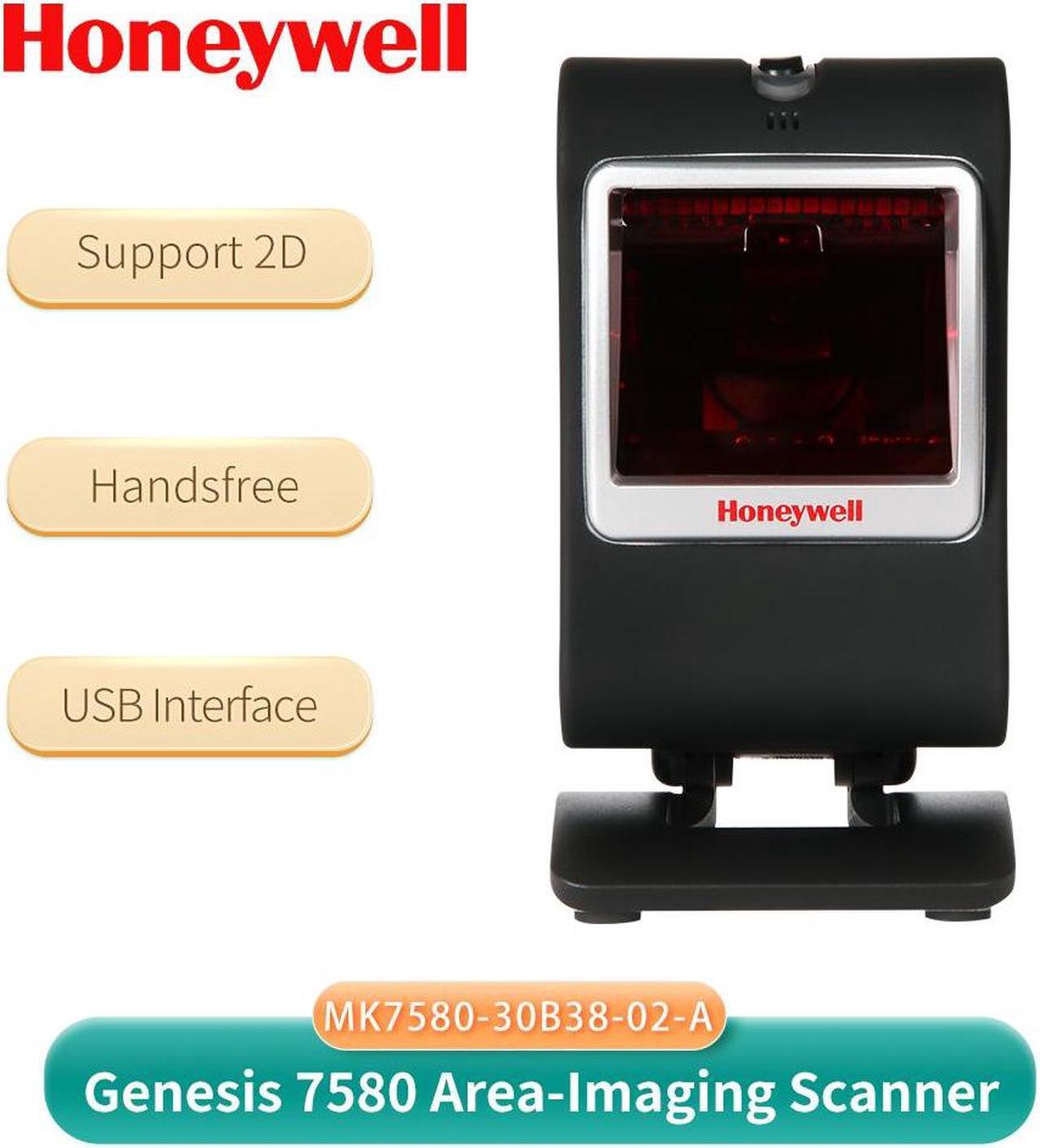 Honeywell Genesis MK7580-30B38-02-A Bar Code Scanner 1D/2D Area-Imaging Code Reader with USB Cable